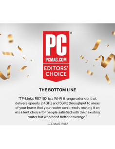 Extensor de Rango TP-Link AX3000 WiFi 6 Doble Banda RE715X 2