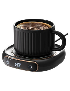 Calentador de Tazas Lerat 25W, 3 Temperaturas, Apagado Automático