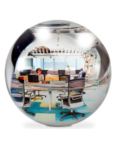 Espejo Convexo Skywin Bola de Adivinación 10cm Plata