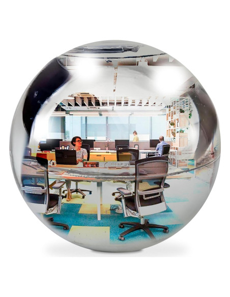 Espejo Convexo Skywin Bola de Adivinación 10cm Plata