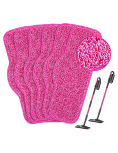 Paños de Microfibra KEEPOW para Mopa de Vapor Schenley 6 Pzas