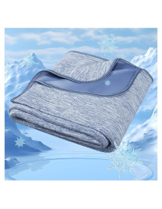 Manta Refrigerante Degrees of Comfort Queen 2x2.3m Azul