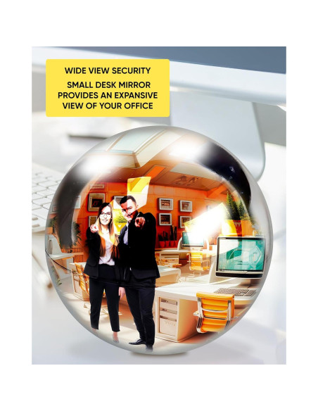 Espejo Convexo Skywin Bola de Adivinación 10cm Plata