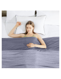 Manta Refrigerante HYLEORY Reina 90x90 Azul Transpirable