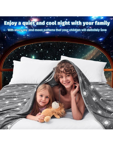 Manta Refrigerante Inhand Reina 228.6x228.6cm Gris Oscuro