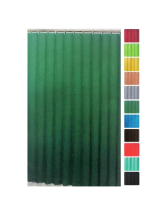 Cortina de Ducha Pesada Mejor Hogar 100% Vinilo Cazador 177.8x182.9 cm