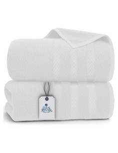 Toallas de Baño Dan River 89x178 cm Algodón Premium - 2 Unidades