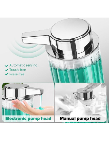 Dispensador Automático de Jabón Líquido Blancel 311 ml Vidrio