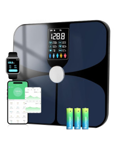 Báscula Inteligente E-SHIDAI con Pantalla Grande y Bluetooth