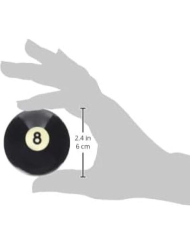 Bola 8 Loca Pesada Action BBCRZ8 para Billar