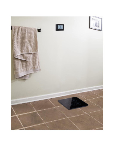 Báscula de baño Znewtech con pantalla LCD grande 200 kg