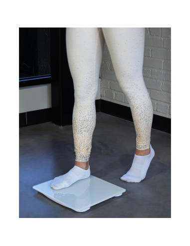 Balanza Digital de Baño Detecto, Alta Precisión 204 kg, Pantalla Oculta