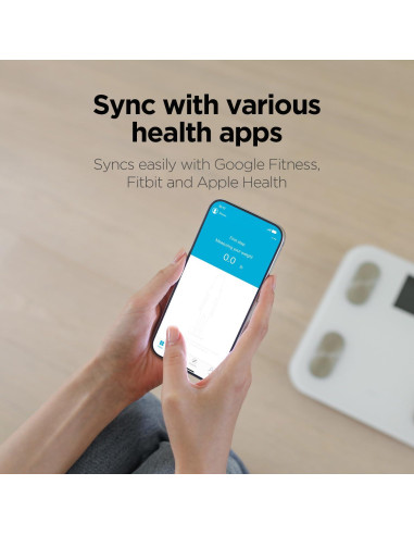 Balanza Inteligente Mooas Bluetooth 180 kg Grasa Corporal IMC