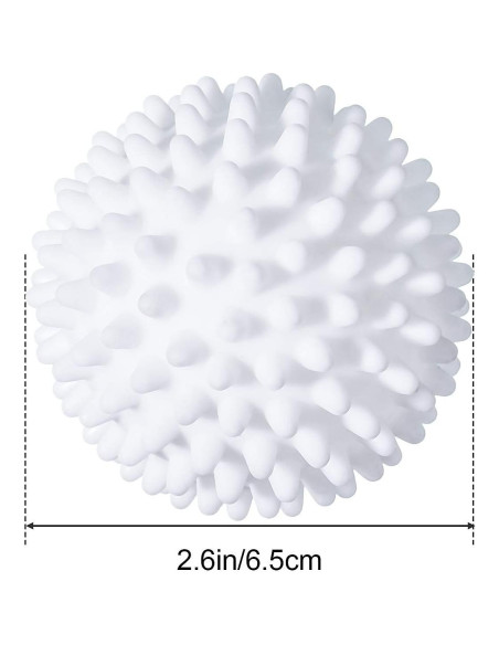 6 Bolas de Secado de Ropa Reutilizables Boao 6.5 cm