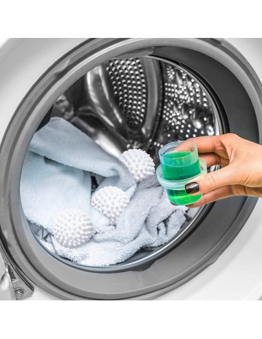 6 Bolas de Secado de Ropa Reutilizables Boao 6.5 cm