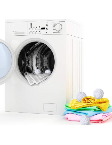 6 Bolas de Secado de Ropa Reutilizables Boao 6.5 cm