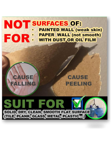 Ganchos Adhesivos de Alta Resistencia QUALIALL - 20 Paquetes, 15kg