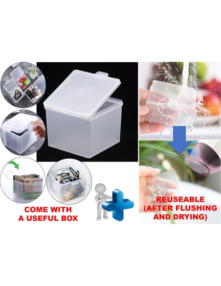 Ganchos Adhesivos de Alta Resistencia QUALIALL - 20 Paquetes, 15kg