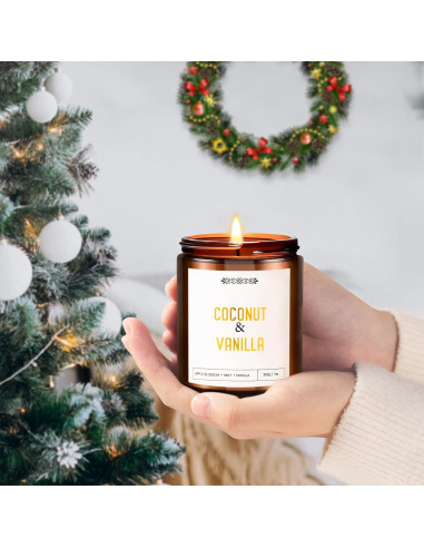 Set de 6 Velas Aromáticas Yinuo de Soja 198g - Regalo Ideal