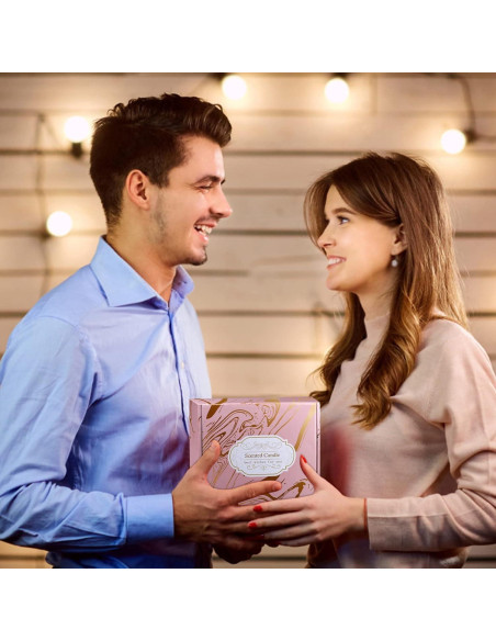 Conjunto de 9 Velas Aromáticas Aottom de Cera de Soja 70.9g