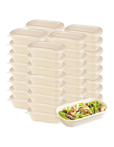 Contenedores de Comida para Llevar CHEARDIA 50 Pack 1000 ml