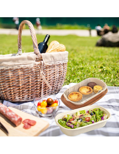 Contenedores de Comida para Llevar CHEARDIA 50 Pack 1000 ml