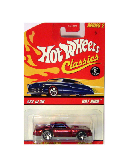 Hot Wheels Hot Bird Rojo Spectraflame 1:64 Escala Coleccionable