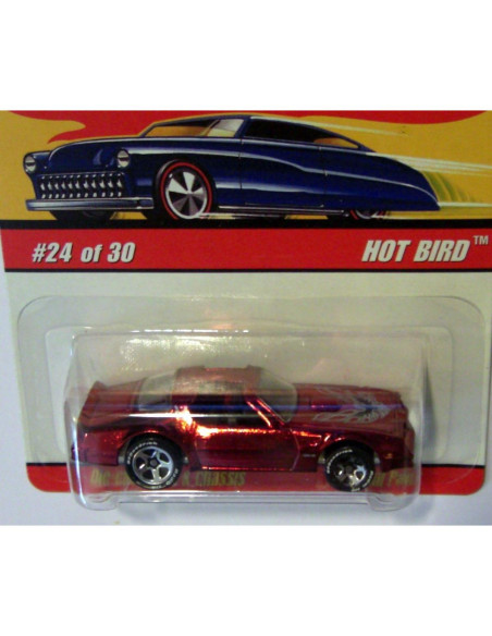 Hot Wheels Hot Bird Rojo Spectraflame 1:64 Escala Coleccionable