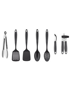 Juego de Utensilios de Cocina Cuisinart 7 Piezas Negro