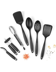 Juego de Utensilios de Cocina Cuisinart 7 Piezas Negro 2