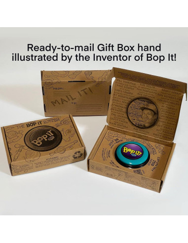 Bop It Edición Especial 25 Aniversario - Juego Familiar Retro