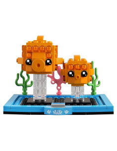 LEGO BrickHeadz 40442 Pez Dorado y Alevines 186 Piezas