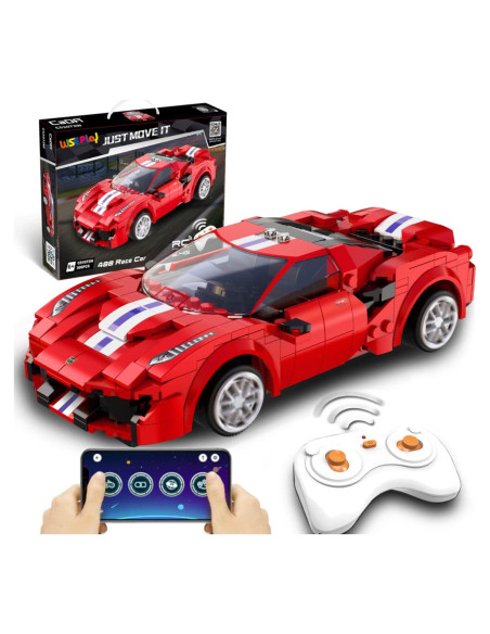 WISEPLAY Set de Bloques de Construcción Coche RC 306 Piezas