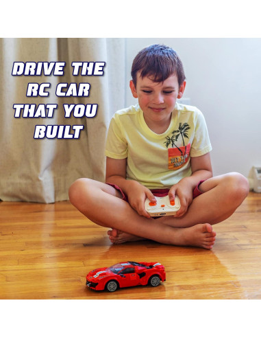 WISEPLAY Set de Bloques de Construcción Coche RC 306 Piezas