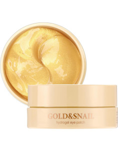 Parche Hidrogel para Ojos Petitfee 60 Pcs Oro y Caracol 2