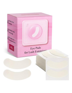 100 Almohadillas de Espuma Hipoalergénicas Miuffue para Pestañas