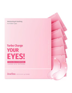 Parches para Ojos ZealSea - 20 Pares Hidrogel Anti-Ojeras