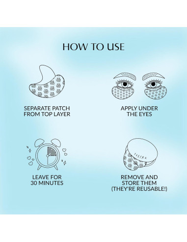 Parche Ocular Talika - Terapia Suavizante Reutilizable 1 Unidad