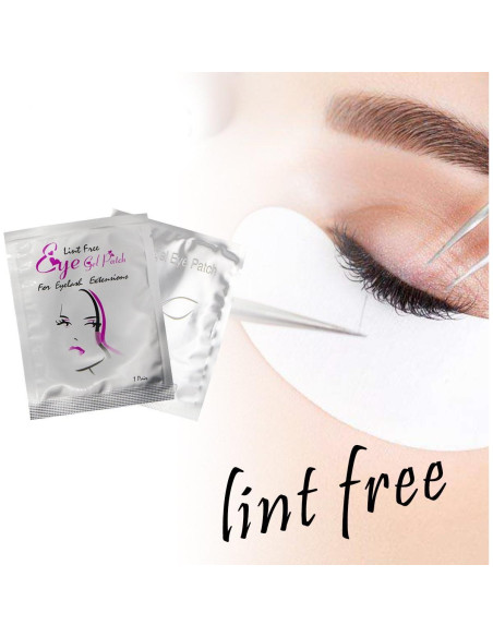 100 Parches de Gel para Ojos COOSKIN Sin Pelusa 7.6x2.5cm