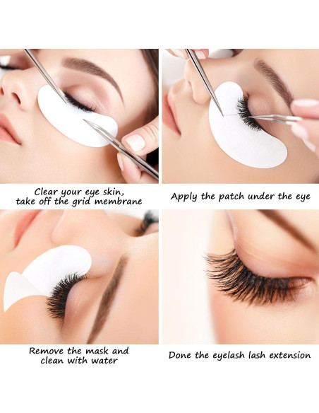 100 Parches de Gel para Ojos COOSKIN Sin Pelusa 7.6x2.5cm