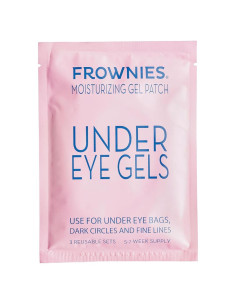 Parche de Gel Frownies para Ojos - Reutilizable, 3 Piezas