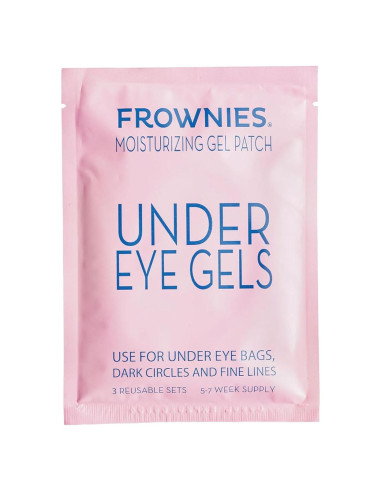 Parche de Gel Frownies para Ojos - Reutilizable, 3 Piezas