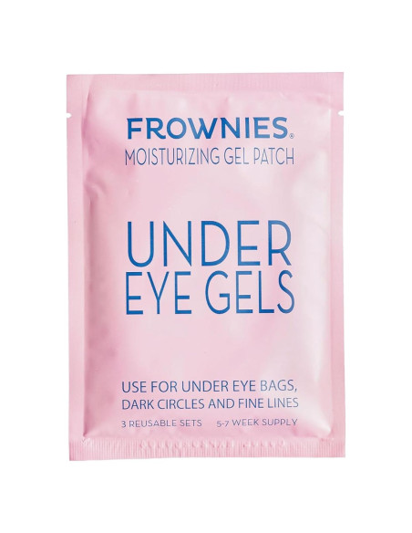 Parche de Gel Frownies para Ojos - Reutilizable, 3 Piezas