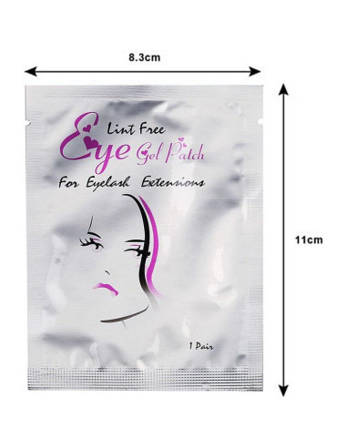 100 Parches de Gel para Ojos COOSKIN Sin Pelusa 7.6x2.5cm