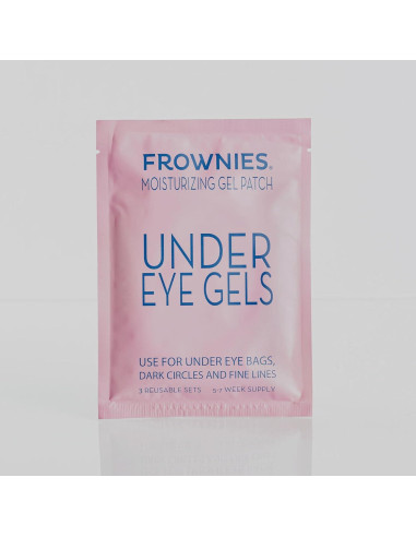 Parche de Gel Frownies para Ojos - Reutilizable, 3 Piezas