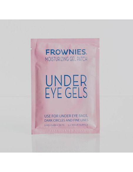 Parche de Gel Frownies para Ojos - Reutilizable, 3 Piezas