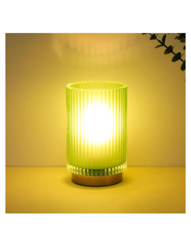 Lámpara de Mesa Inalámbrica Mirasium TL-001 Verde Mate LED