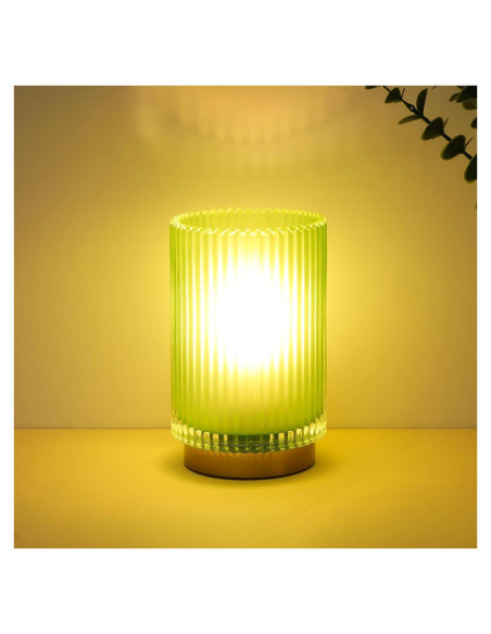 Lámpara de Mesa Inalámbrica Mirasium TL-001 Verde Mate LED