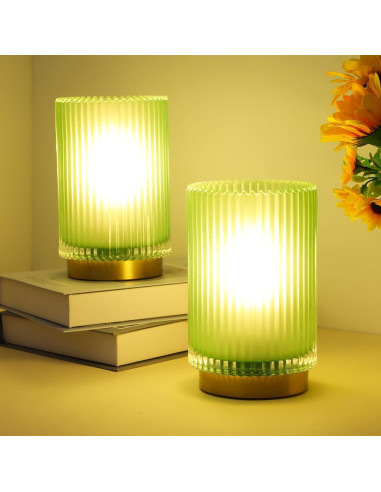 Lámpara de Mesa Inalámbrica Mirasium TL-001 Verde Mate LED