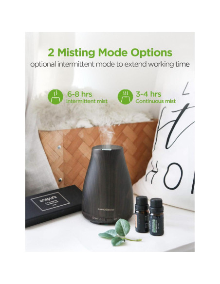 Difusor de Aceite Esencial InnoGear 100ml con 6 Aceites